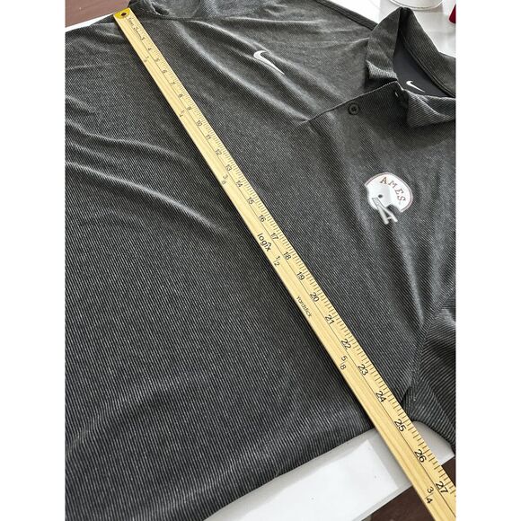 Nike Iowa State Cyclones Men's Jack Trice Football Helmet Short Sleeve Polo XL - Picture 3 of 6